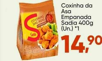 Imec Supermercados Coxinha Da Asa Empanada Sadia oferta