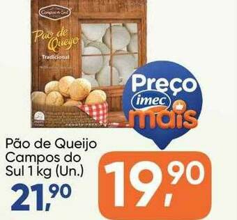 Imec Supermercados Pão De Queijo Campos Do Sul oferta