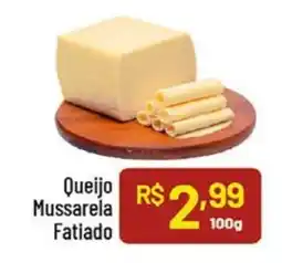 Supermercados Goes Queijo Mussarela Fatiado oferta