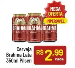 Supermercados Goes Cerveja Brahma Lata Pilsen oferta