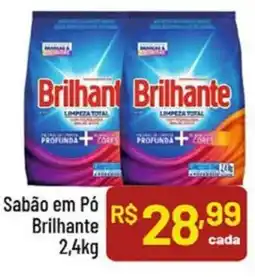 Supermercados Goes Sabão em Pó Brilhante oferta