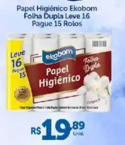 Atakarejo Papel Higiênico Ekobom Folha Dupla oferta