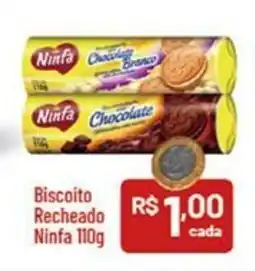 Supermercados Goes Biscoito Recheado Ninfa oferta
