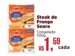 Supermercados Mateus Steak de Frango Seara oferta