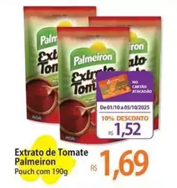 Atacadão Extrato de Tomate Palmeiron Pouch oferta