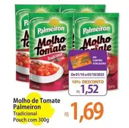Atacadão Molho de Tomate Palmeiron Tradicional Pouch oferta