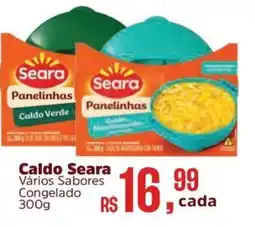 Supermercados Mateus Caldo Seara oferta
