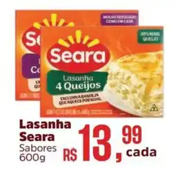 Supermercados Mateus Lasanha Seara Sabores oferta