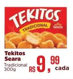 Supermercados Mateus Tekitos Seara oferta