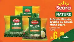 Supermercados Mateus Brócolis Florete, Ervilha ou Seleta Mista Seara oferta
