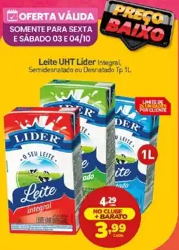 Rede Bom Lugar Leite UHT Lider oferta