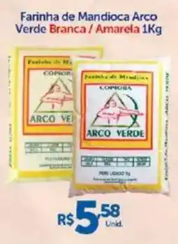 Atakarejo Farinha de Mandioca Arco Verde Branca/Amarela oferta