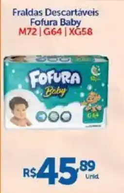 Atakarejo Fraldas Descartáveis Fofura Baby oferta
