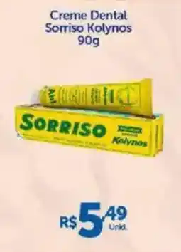Atakarejo Creme Dental Sorriso Kolynos oferta