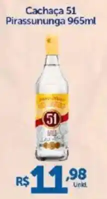 Atakarejo Cachaça 51 Pirassununga oferta