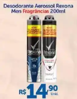 Atakarejo Desodorante Aerossol Rexona Men Fragrâncias oferta