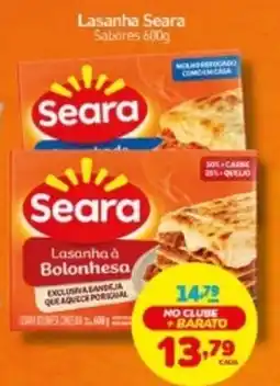 Rede Bom Lugar Lasanha Seara Sabores oferta