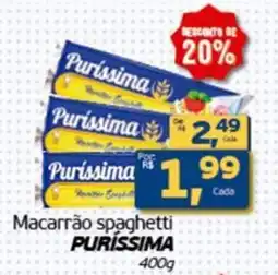 Cometa Supermercados Macarrão spaghetti PURÍSSIMA oferta