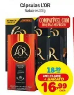 Rede Bom Lugar Cápsulas L'OR Sabores oferta