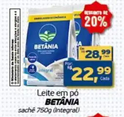Cometa Supermercados Leite em pó BETANIA oferta