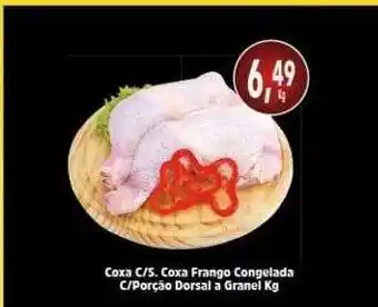 Coxa C S. Coxa Frango Congelada C Porção Dorsal A Granel