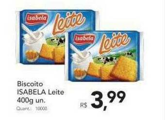 Supermercados Koch Biscoito Isabela Leite oferta