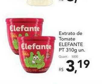 Supermercados Koch Extrato De Tomate Elefante oferta