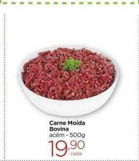 Carne Moida Bovina Acém