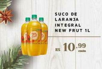 Suco De Laranja Integral New Frut