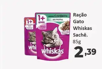 Peruzzo Ração Gato Whiskas 85g oferta