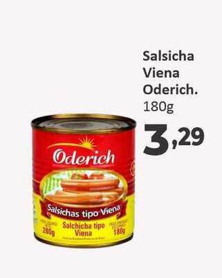 Peruzzo Salsicha Viena Oderich 180g oferta