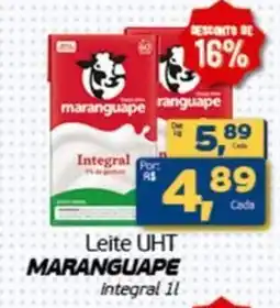 Cometa Supermercados Leite UHT MARANGUAPE oferta