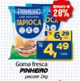 Cometa Supermercados Goma fresca PINHEIRO pacote oferta