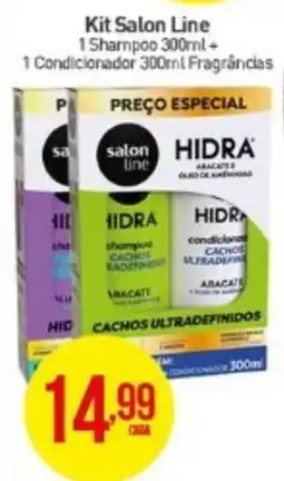Rede Bom Lugar Kit Salon Line oferta