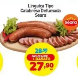 Rede Bom Lugar Linguiça Tipo Calabresa Defumada Seara oferta