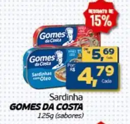 Cometa Supermercados Sardinha GOMES DA COSTA oferta