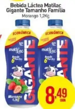 Rede Bom Lugar Bebida Láctea Matilaç Gigante Tamanho Família oferta