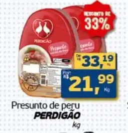 Cometa Supermercados Presunto de peru PERDIGÃO oferta