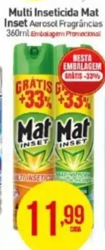 Rede Bom Lugar Multi Inseticida Mat Inset Aerosol Fragrâncias oferta
