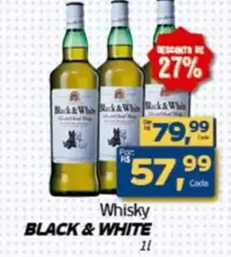 Cometa Supermercados Whisky BLACK & WHITE oferta