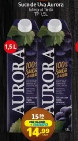 Rede Bom Lugar Suco de Uva Aurora Integral Tinto TP oferta