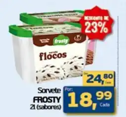 Cometa Supermercados Sorvete FROSTY oferta