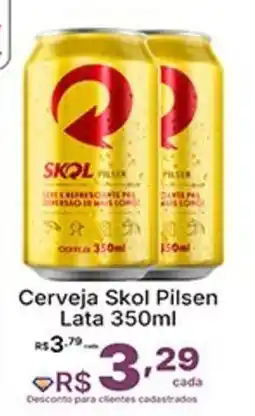 Super Lagoa Cerveja Skol Pilsen oferta
