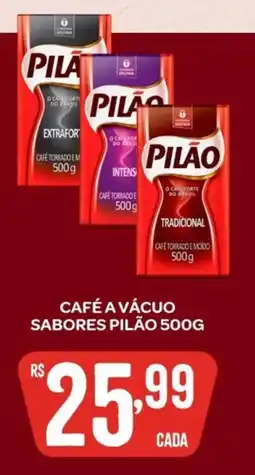Atacadão Dia a Dia Café a vácuo sabores pilão oferta