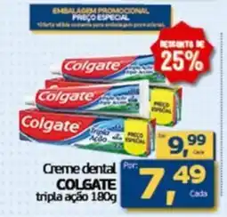 Cometa Supermercados Creme dental COLGATE tripla ação oferta