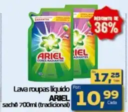 Cometa Supermercados Lava roupas líquido ARIEL oferta