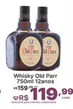 Super Lagoa Whisky Old Parr 12 anos oferta