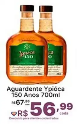 Super Lagoa Aguardente Ypióca 150 Anos oferta