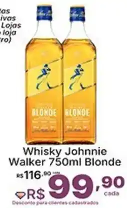 Super Lagoa Whisky Johnnie Walker Blonde oferta
