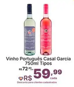 Super Lagoa Vinho Português Casal Garcia Tipos oferta